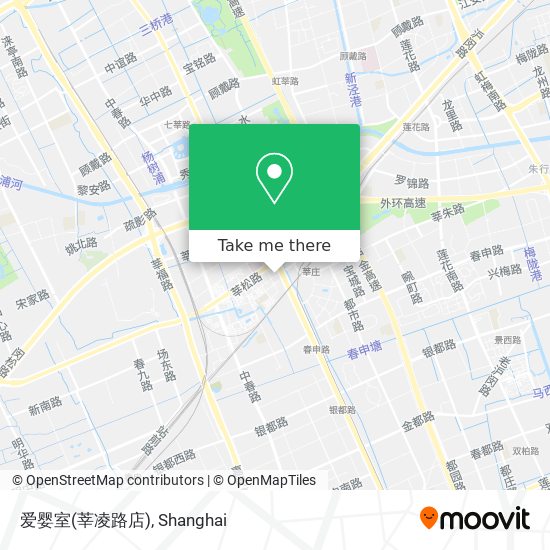 爱婴室(莘凌路店) map