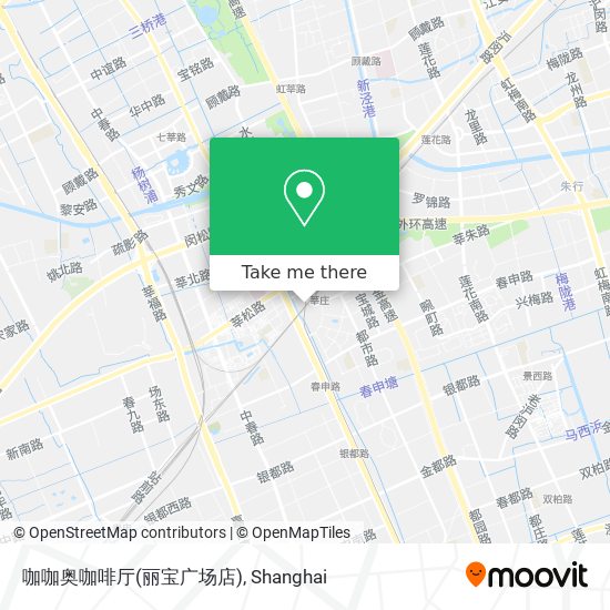 咖咖奥咖啡厅(丽宝广场店) map