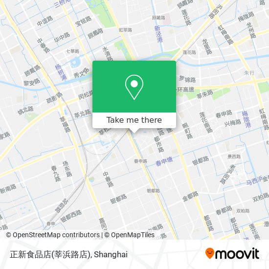 正新食品店(莘浜路店) map