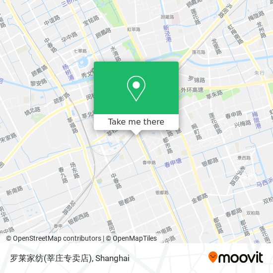 罗莱家纺(莘庄专卖店) map