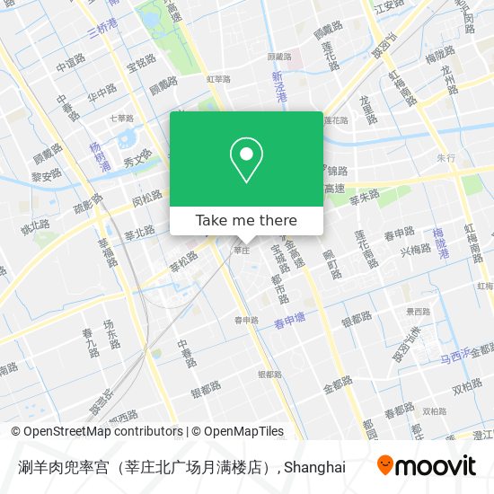 涮羊肉兜率宫（莘庄北广场月满楼店） map