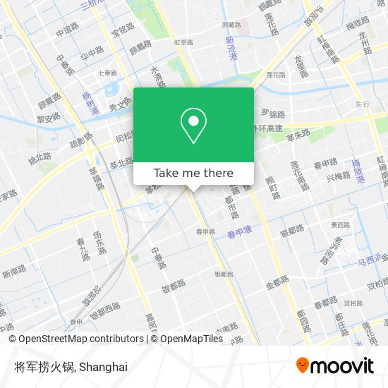 将军捞火锅 map