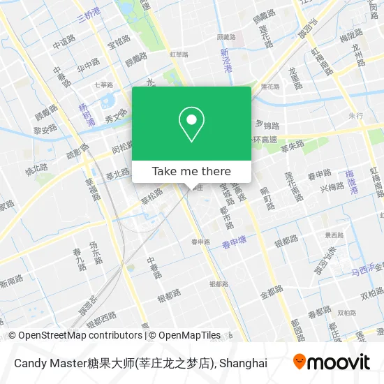 Candy Master糖果大师(莘庄龙之梦店) map