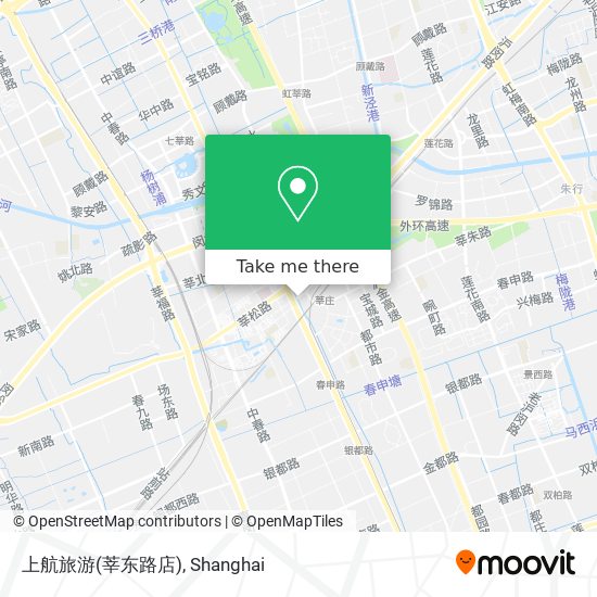上航旅游(莘东路店) map