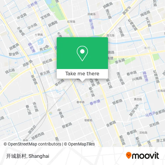 开城新村 map