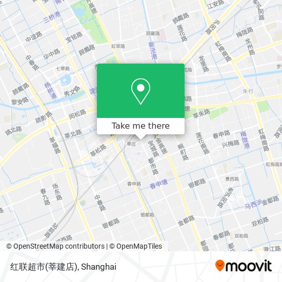 红联超市(莘建店) map