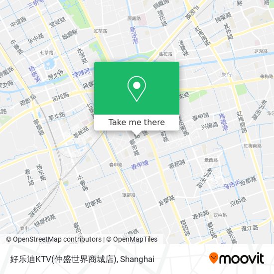好乐迪KTV(仲盛世界商城店) map