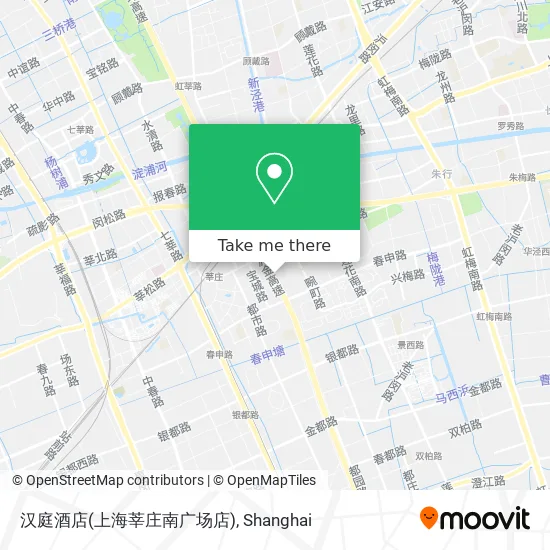 汉庭酒店(上海莘庄南广场店) map
