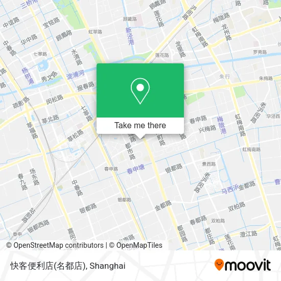 快客便利店(名都店) map