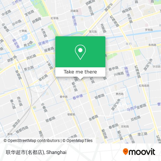 联华超市(名都店) map