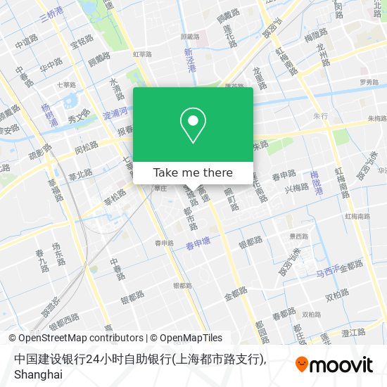 中国建设银行24小时自助银行(上海都市路支行) map