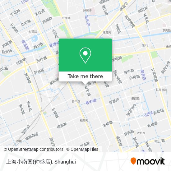 上海小南国(仲盛店) map