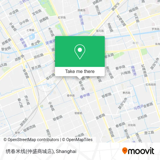绣春米线(仲盛商城店) map