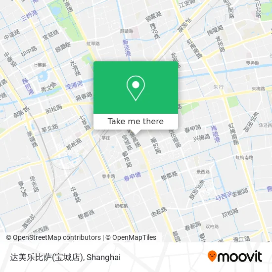 达美乐比萨(宝城店) map