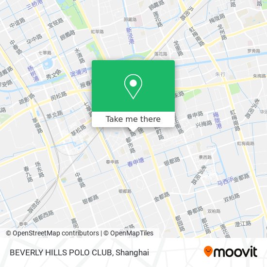 BEVERLY HILLS POLO CLUB map