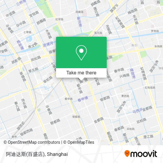 阿迪达斯(百盛店) map