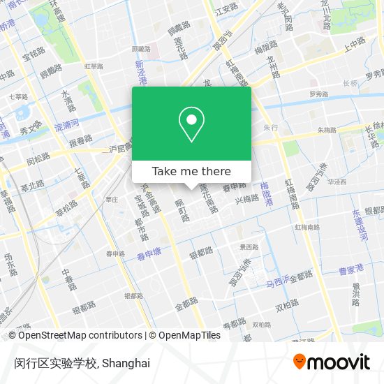 闵行区实验学校 map