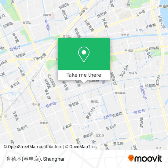 肯德基(春申店) map