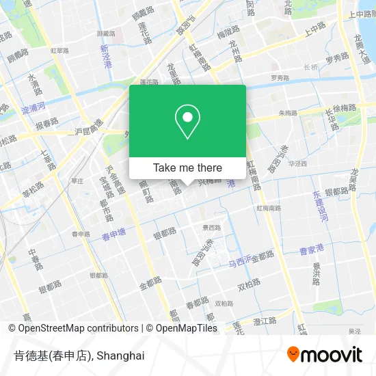 肯德基(春申店) map