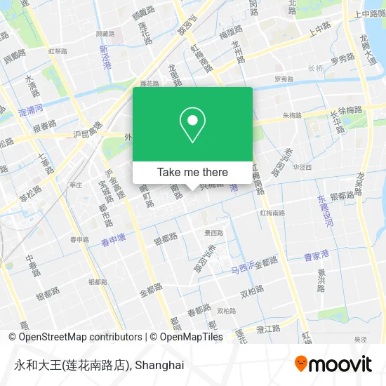 永和大王(莲花南路店) map