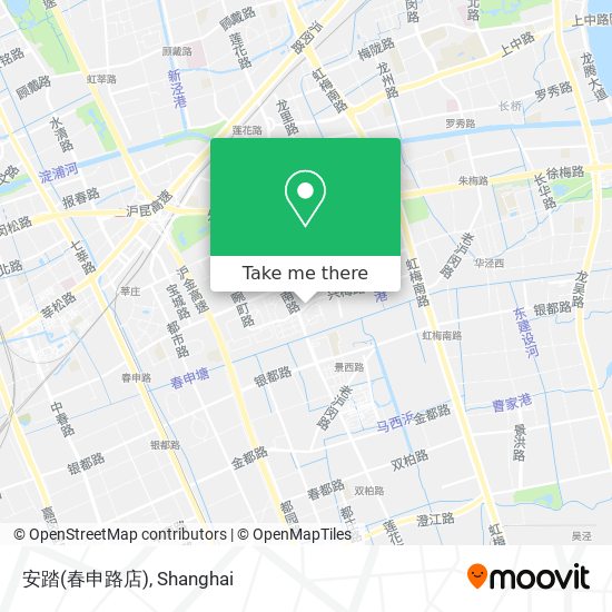 安踏(春申路店) map