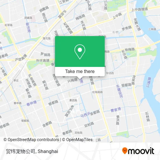 贸纬宠物公司 map