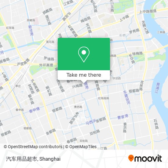 汽车用品超市 map