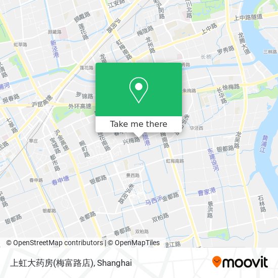 上虹大药房(梅富路店) map