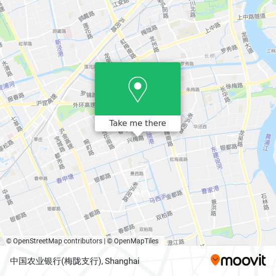 中国农业银行(梅陇支行) map