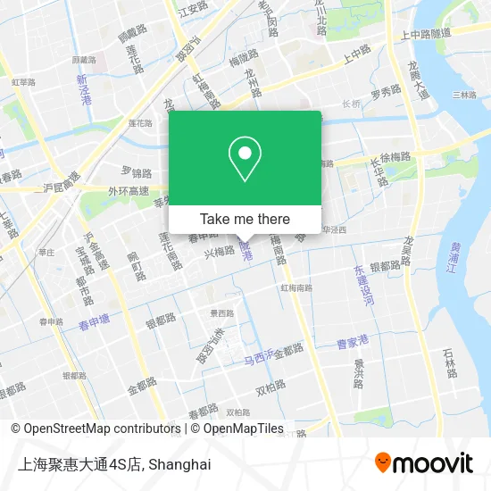 上海聚惠大通4S店 map