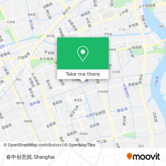 春申创意园 map