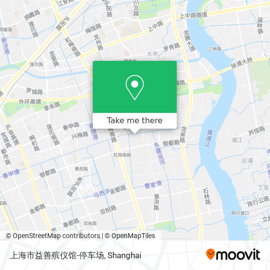 上海市益善殡仪馆-停车场 map