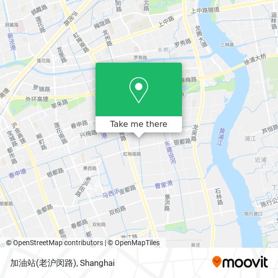 加油站(老沪闵路) map
