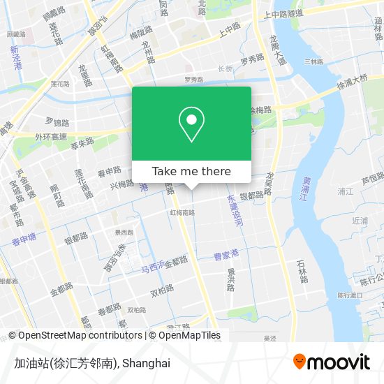 加油站(徐汇芳邻南) map