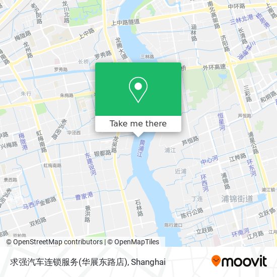 求强汽车连锁服务(华展东路店) map