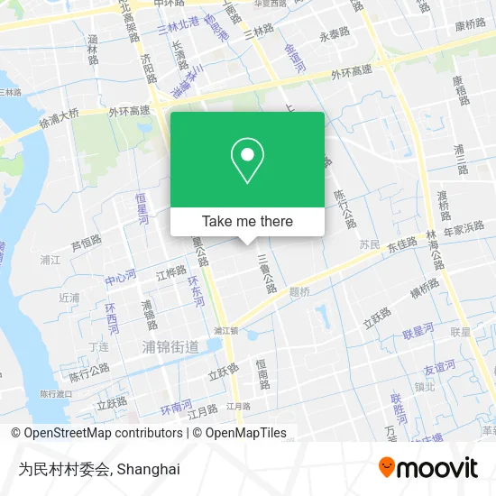 为民村村委会 map