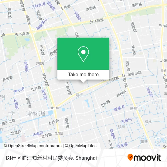 闵行区浦江知新村村民委员会 map