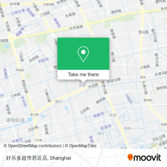 好乐多超市苏近店 map