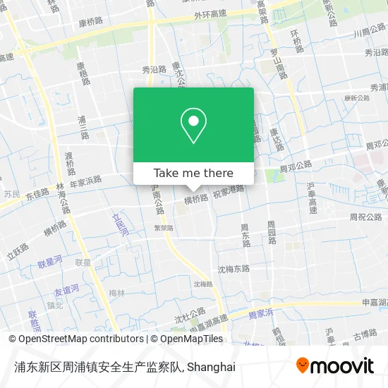 浦东新区周浦镇安全生产监察队 map