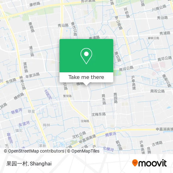 果园一村 map