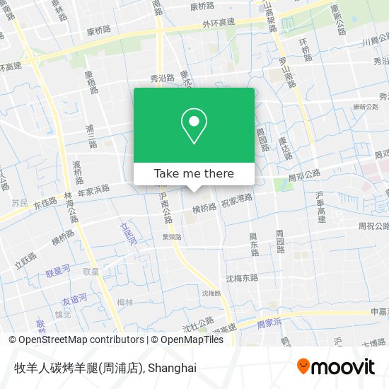 牧羊人碳烤羊腿(周浦店) map