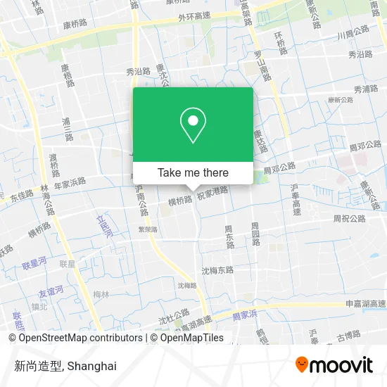 新尚造型 map