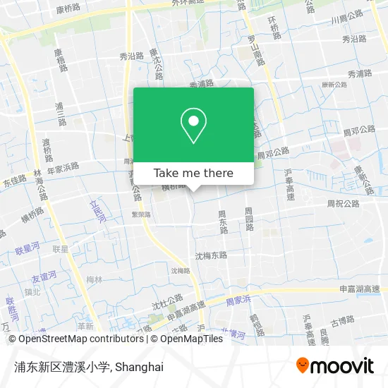 浦东新区澧溪小学 map