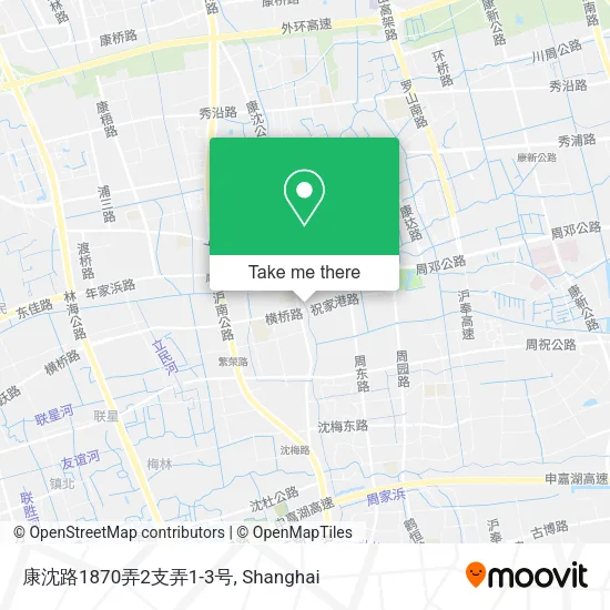 康沈路1870弄2支弄1-3号 map