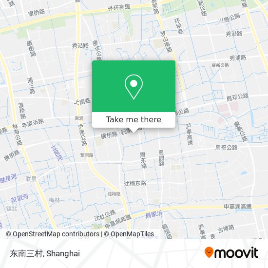 东南三村 map