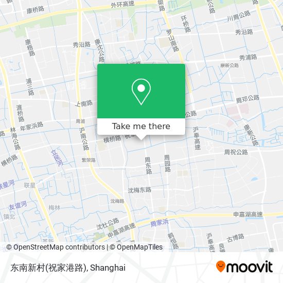 东南新村(祝家港路) map