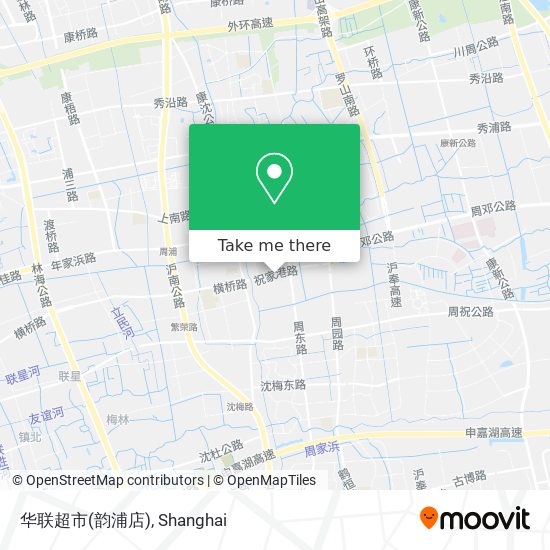 华联超市(韵浦店) map