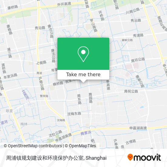 周浦镇规划建设和环境保护办公室 map