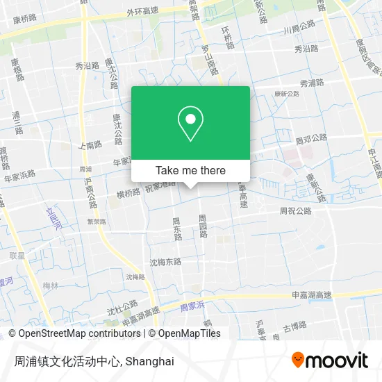 周浦镇文化活动中心 map