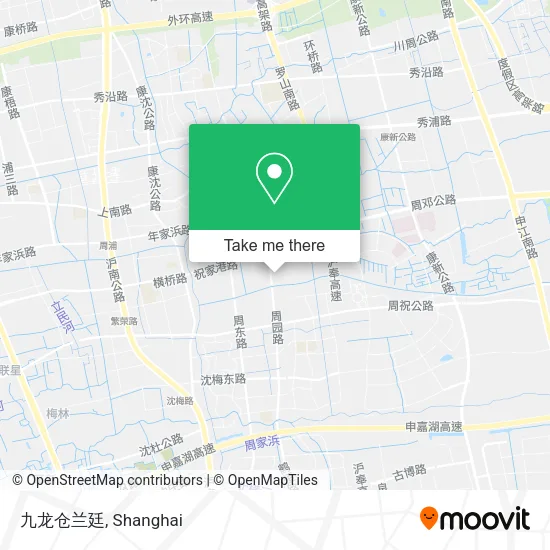 九龙仓兰廷 map